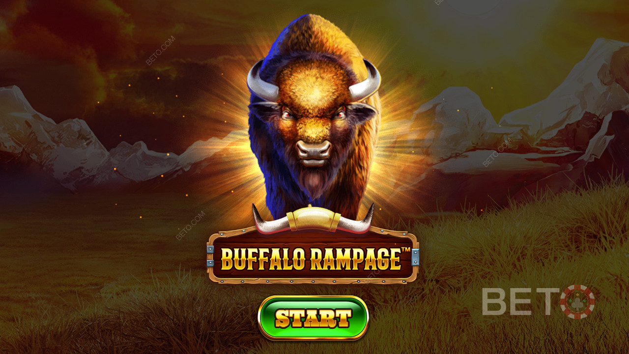 Бродите по просторам дикой природы среди элегантных зверей в слоте Buffalo Rampage