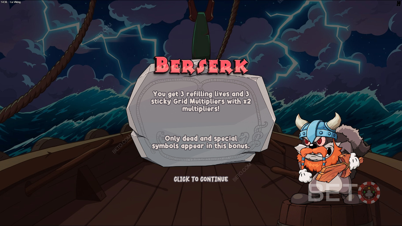 Бонусные функции, объясненные в Le Viking by Hacksaw Gaming