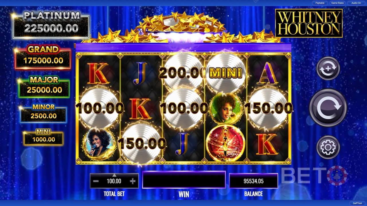 Уитни Хьюстон Обзор от BETO Slots