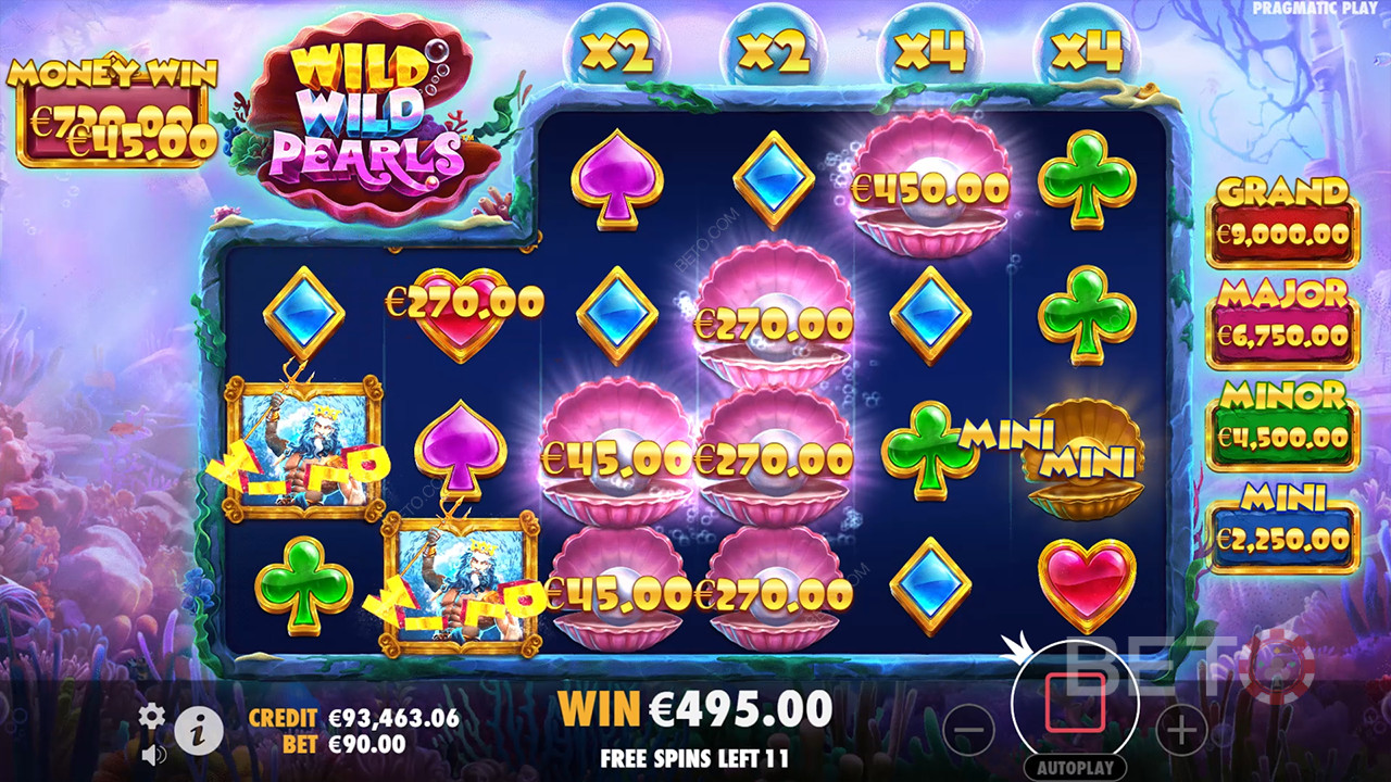 Обзор Wild Wild Pearls от BETO Slots