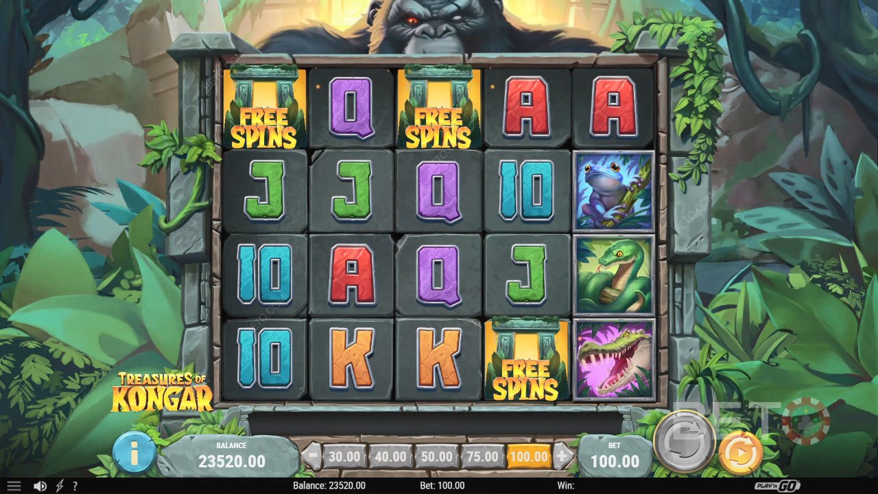 Обзор Treasures of Kongar от BETO Slots