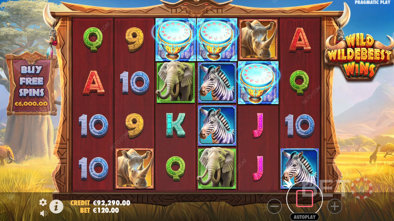 Wild Wildebeest Wins Играть Бесплатно