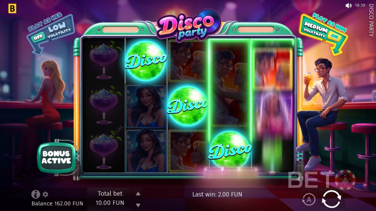 Обзор Disco Party от BETO Slots