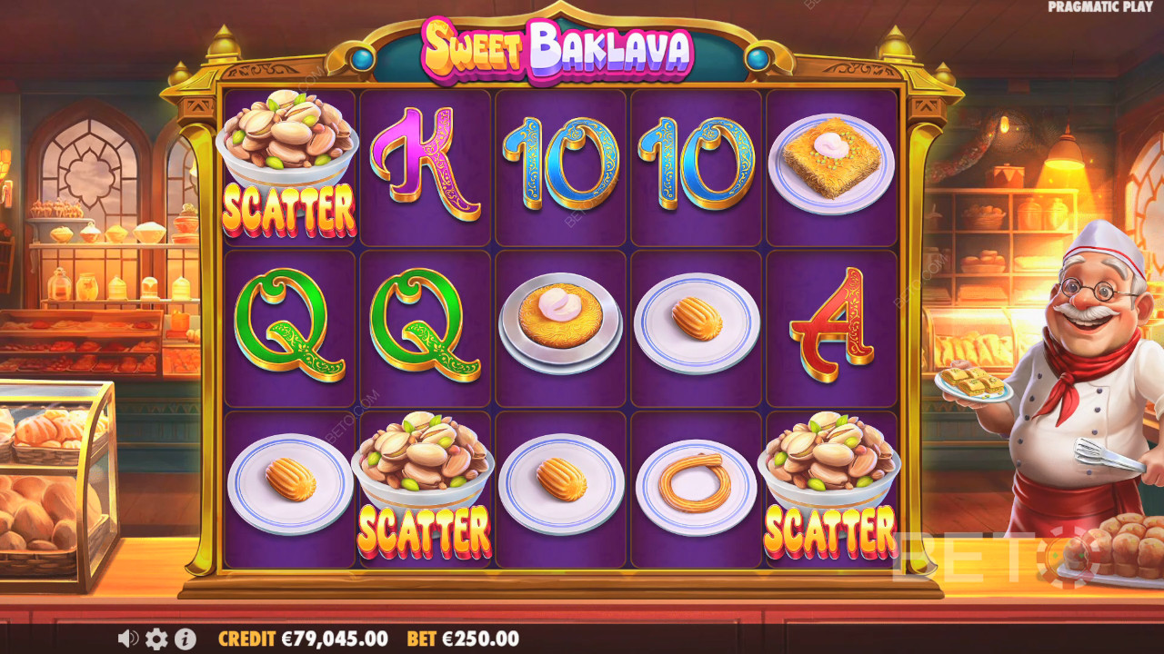 Обзор сладкой пахлавы от BETO Slots