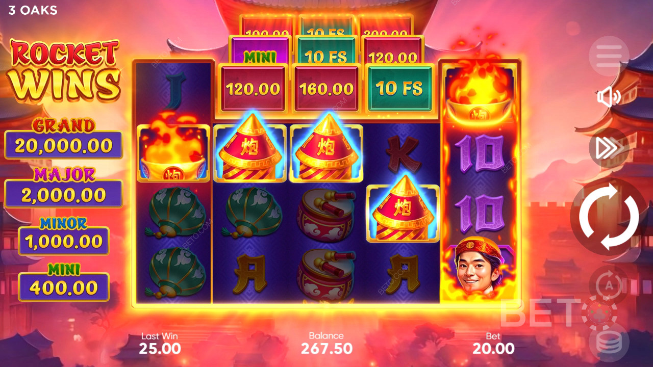 Обзор Rocket Wins от BETO Slots
