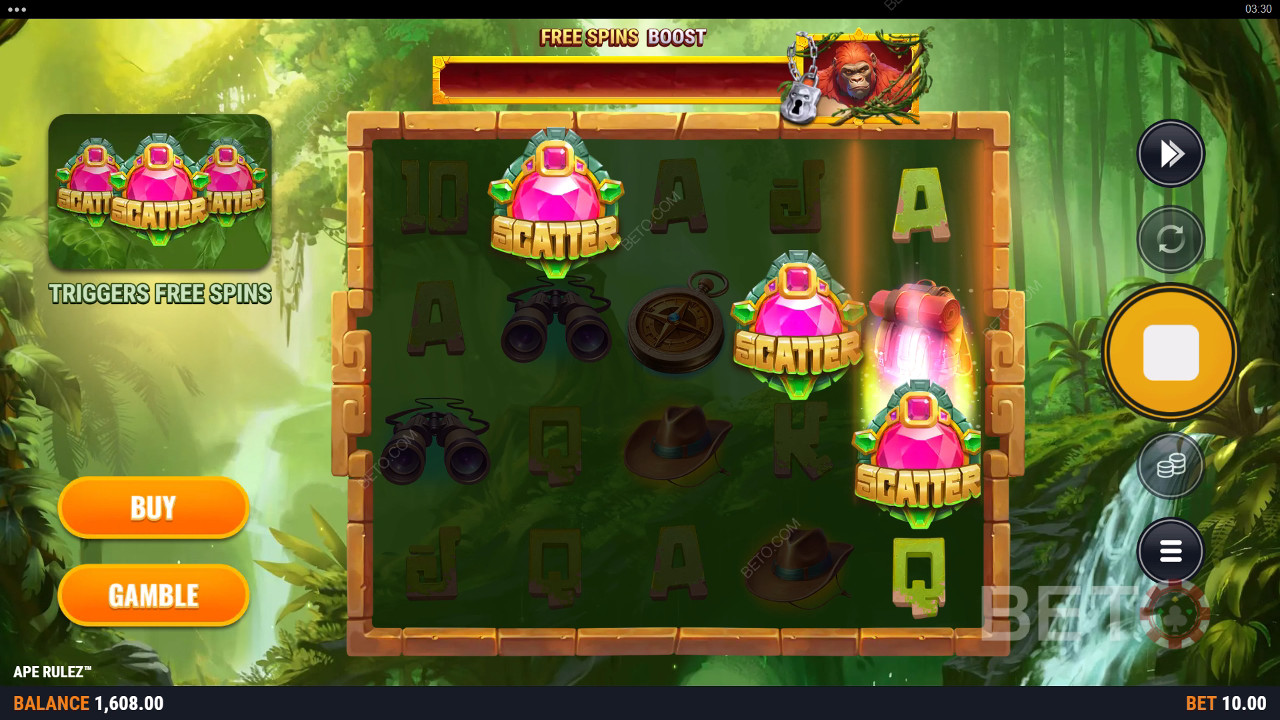 Обзор Ape Rulez от BETO Slots