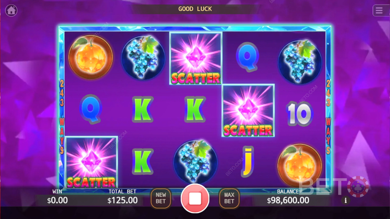 Crystal Fruits Review by BETO Slots