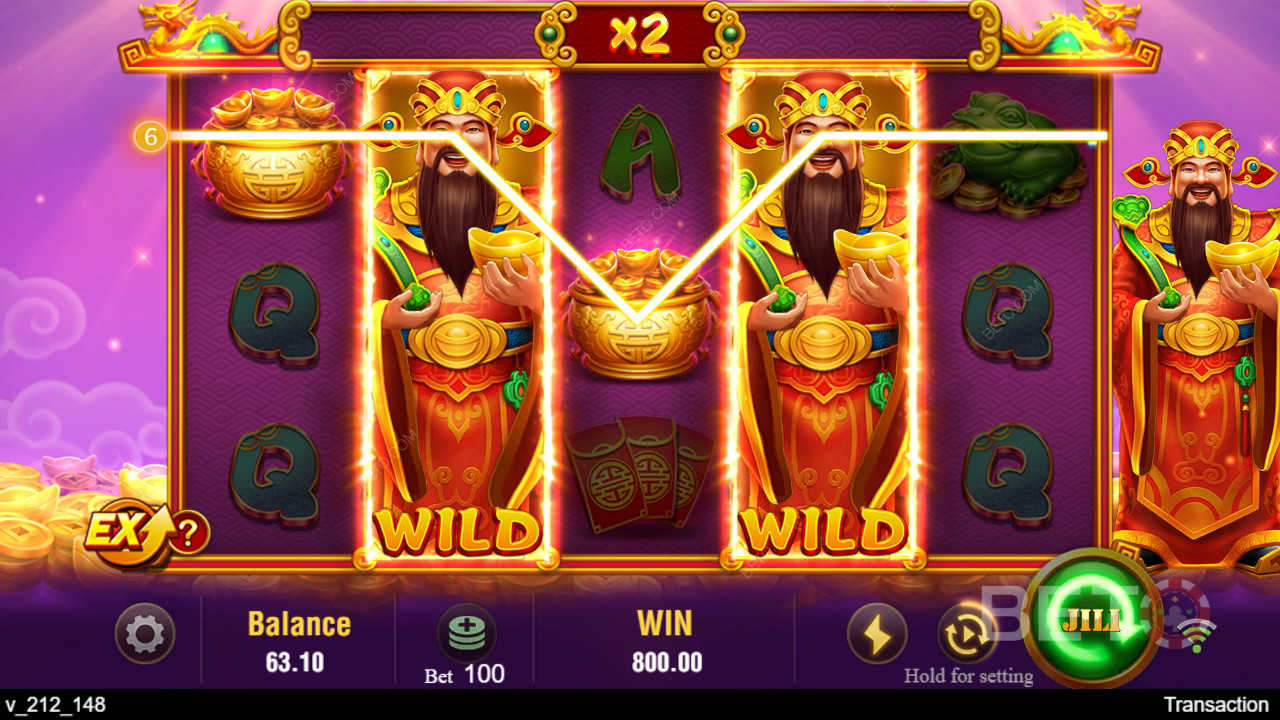 Обзор Jili Caishen от BETO Slots