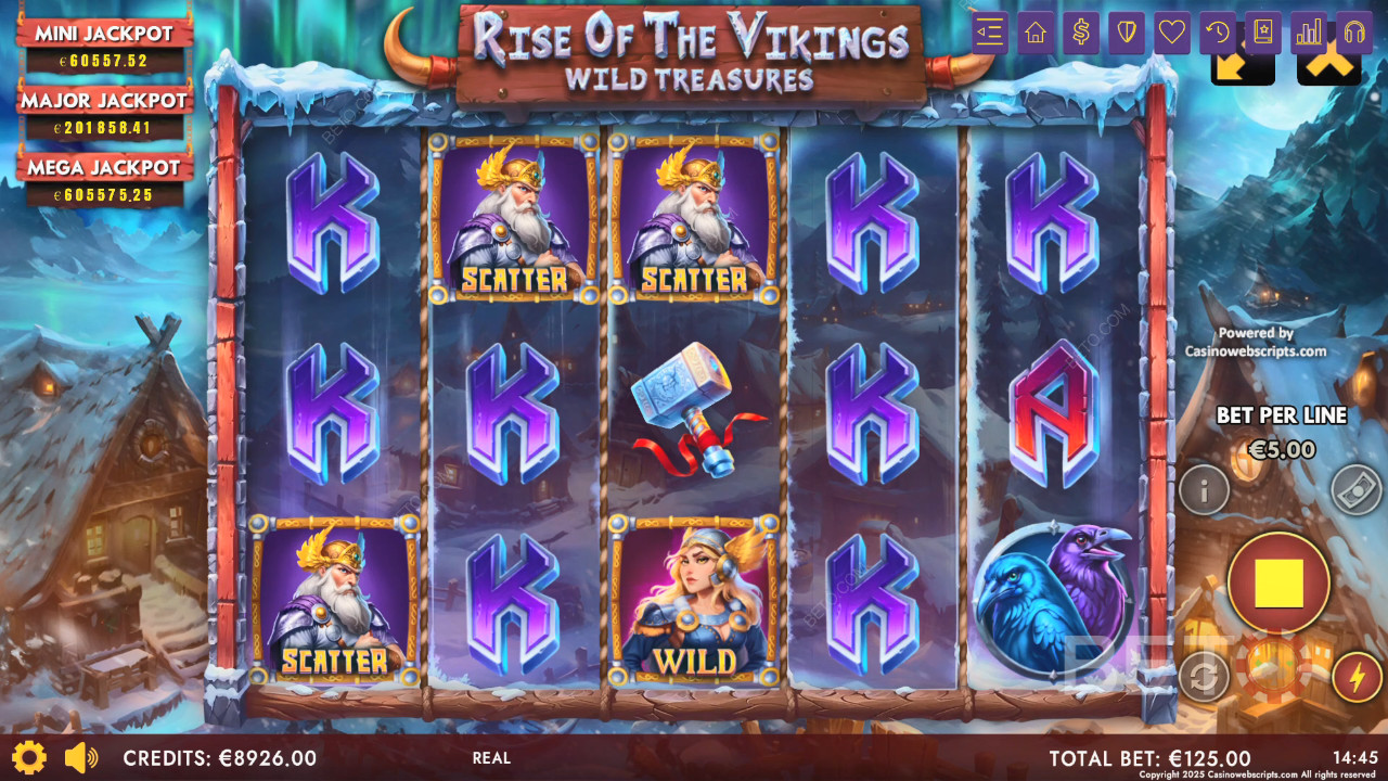 Rise of The Vikings - Wild Treasures Играть Бесплатно