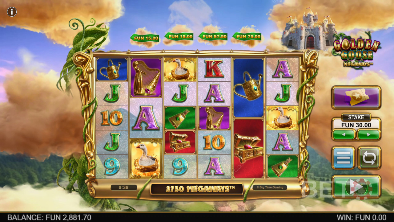 Обзор Golden Goose Megaways от BETO Slots