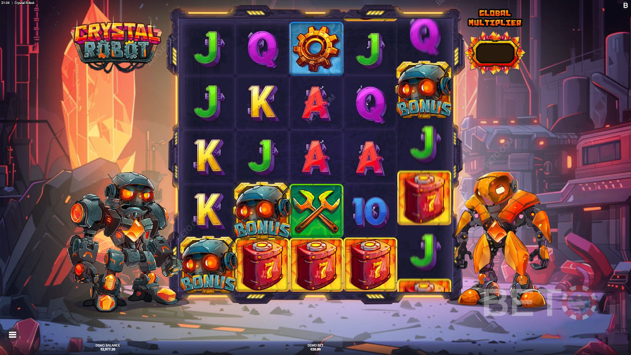 Crystal Robot Играть Бесплатно