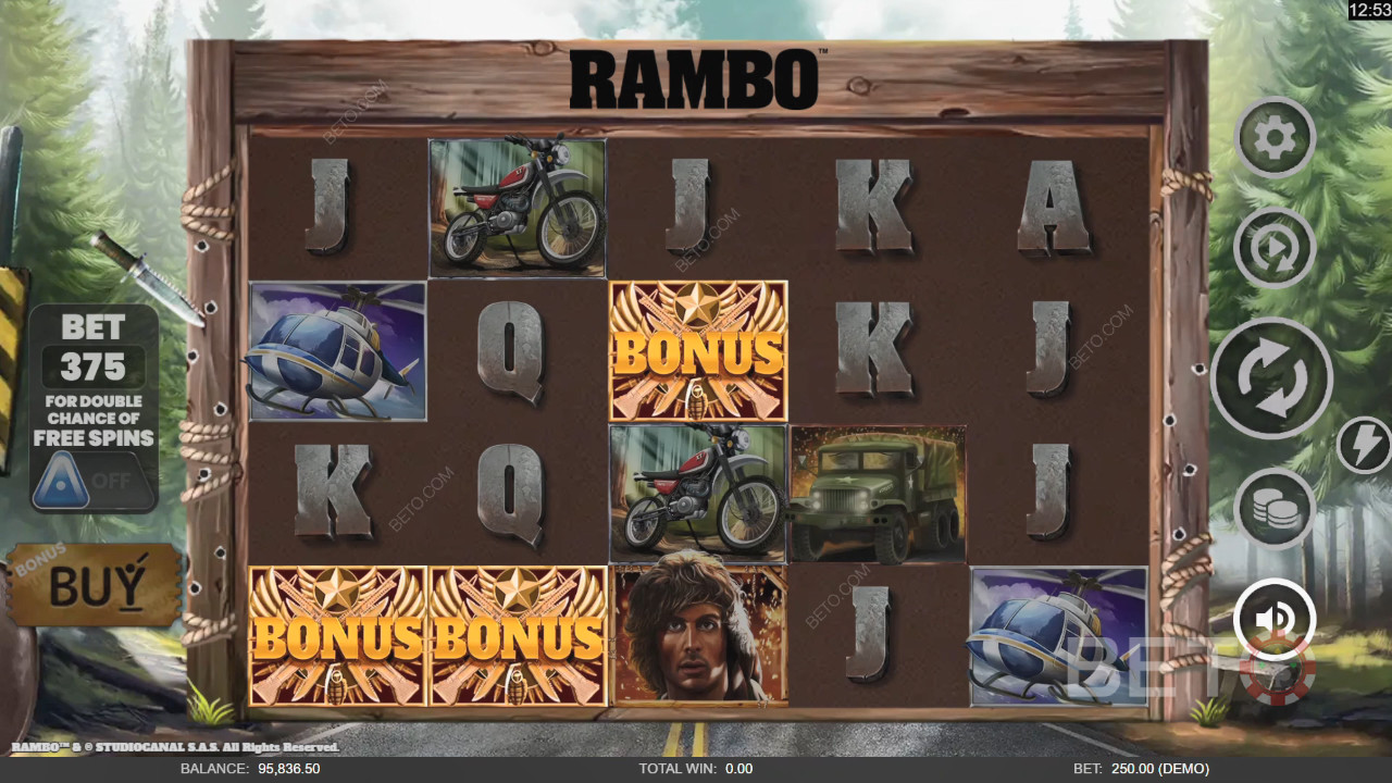 Rambo (Atlantic Digital) Играть Бесплатно