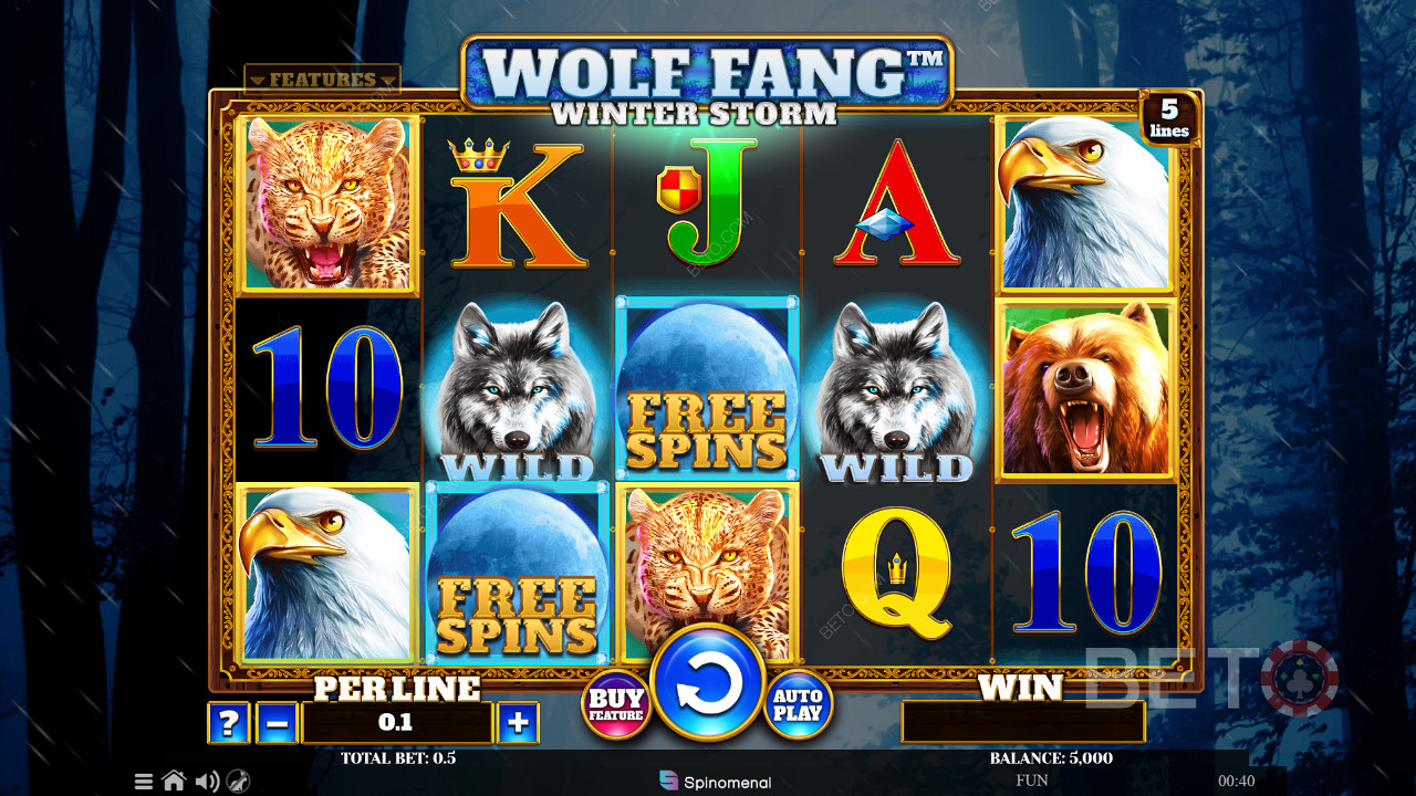 Wolf Fang Winter Storm Играть Бесплатно