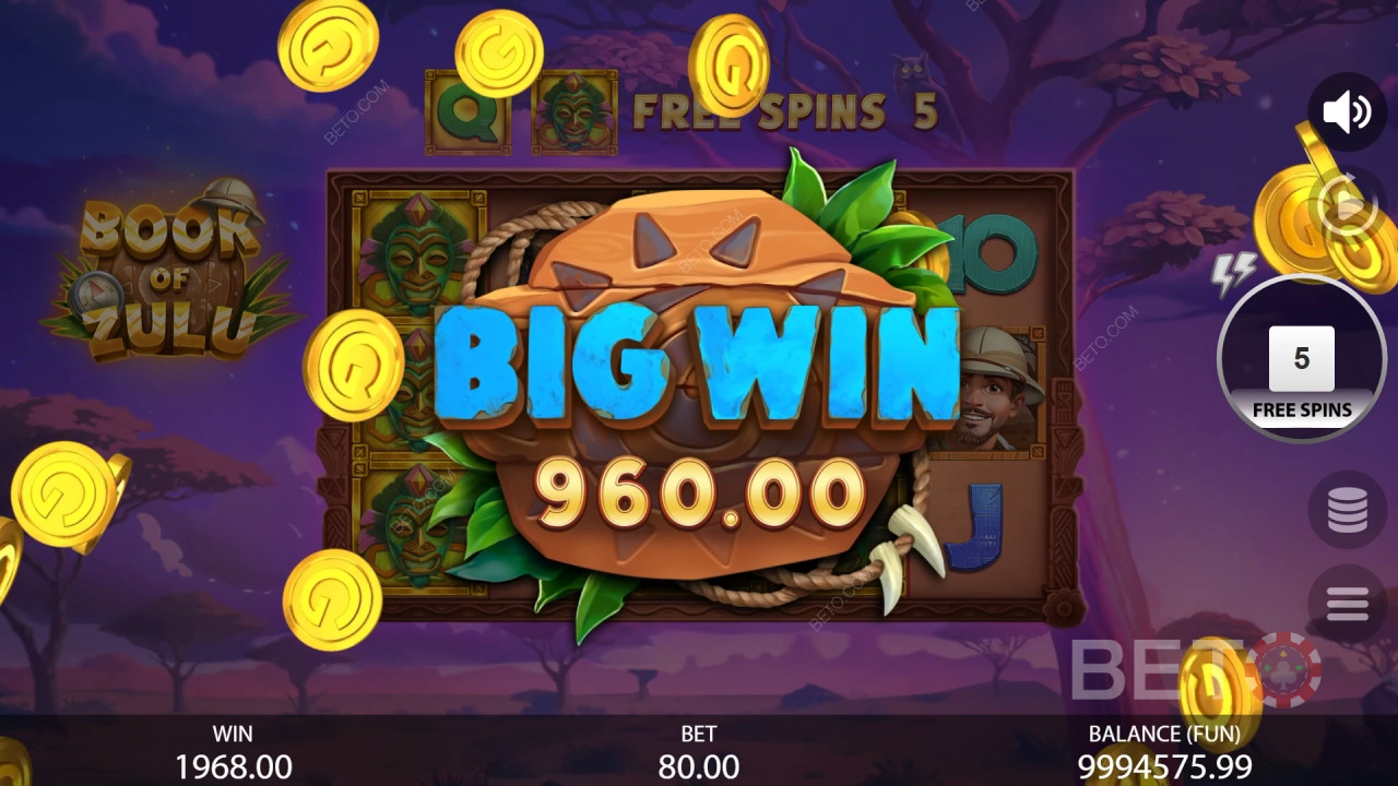 Обзор Book of Zulu от BETO Slots