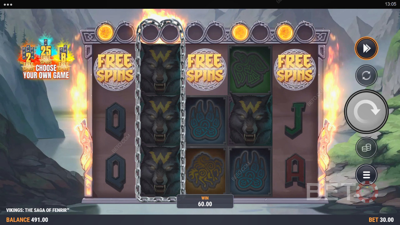 Викинги: Сага о Фенрире Обзор от BETO Slots