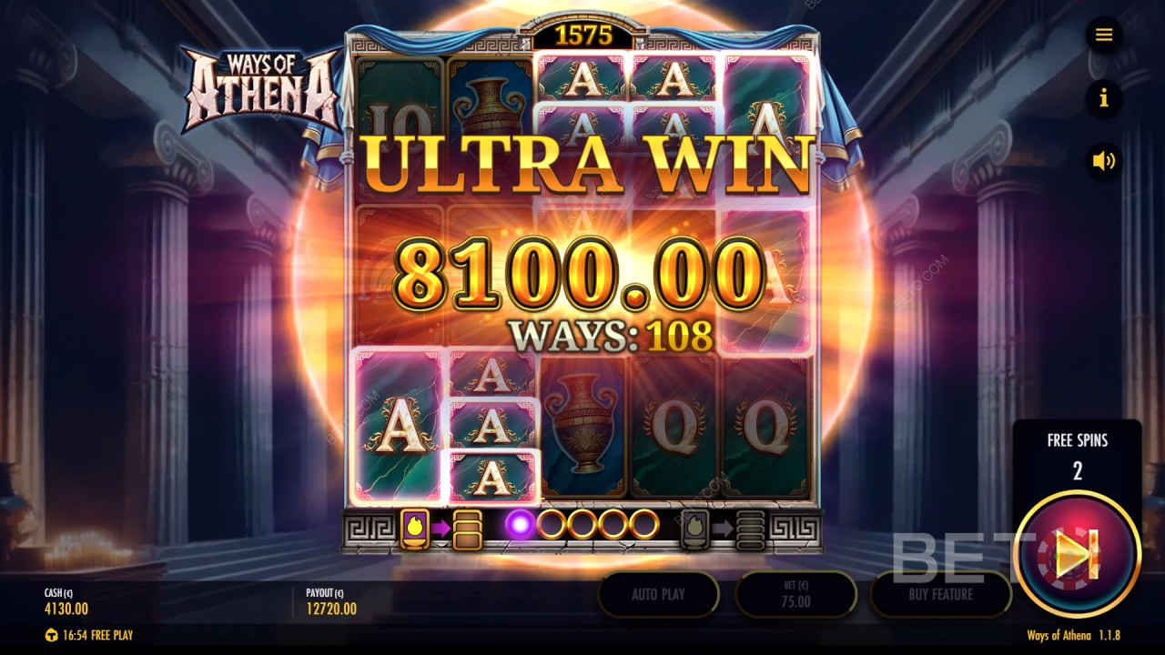 Ways of Athena Играть Бесплатно