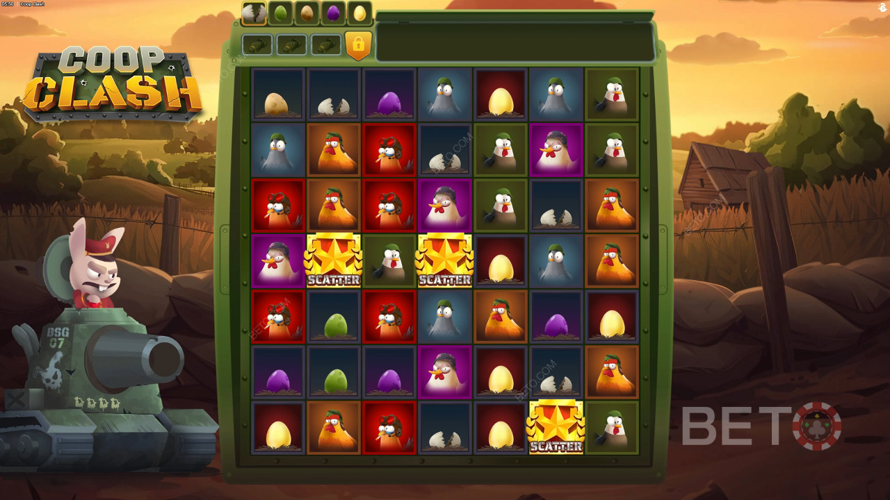 Обзор Coop Clash от BETO Slots