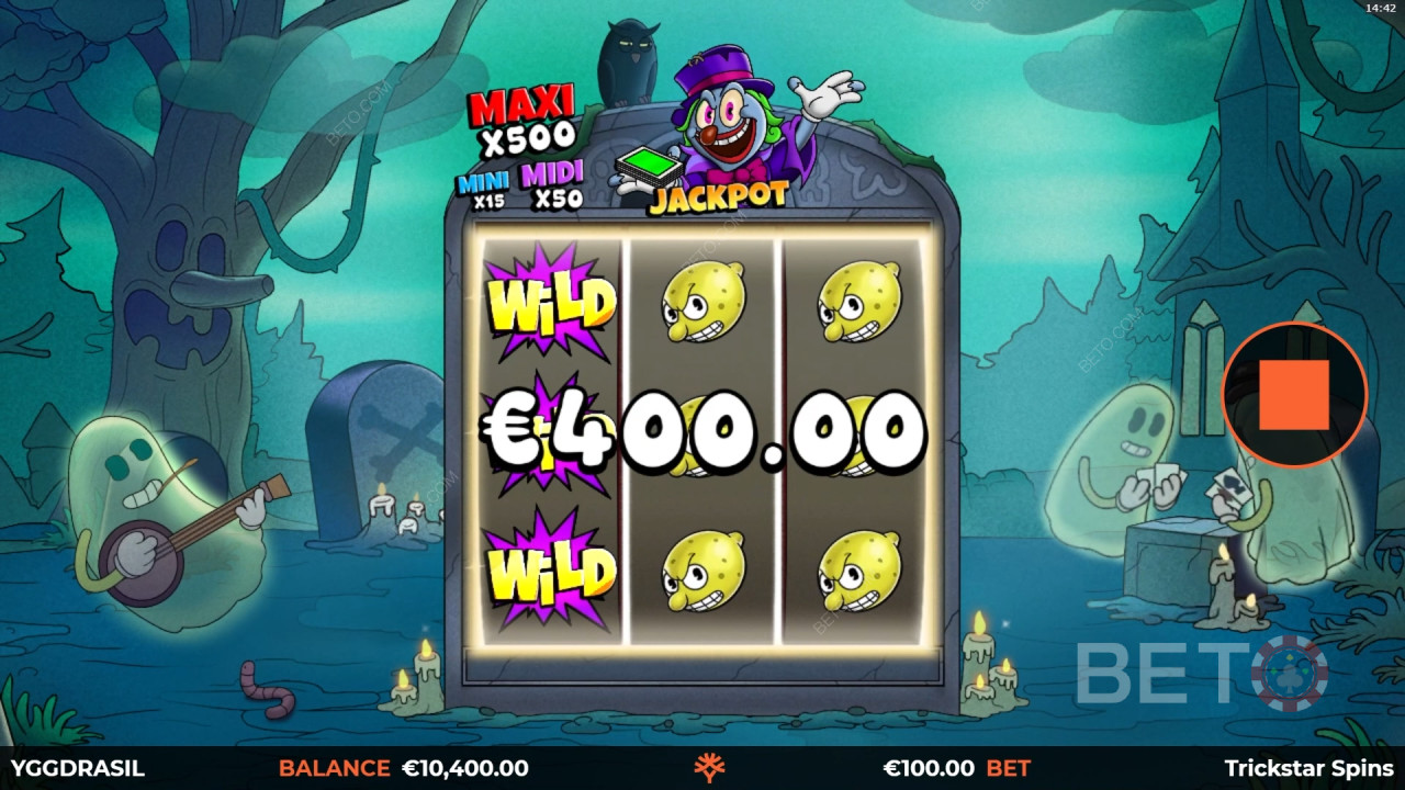 Обзор Trickstar Spins от BETO Slots