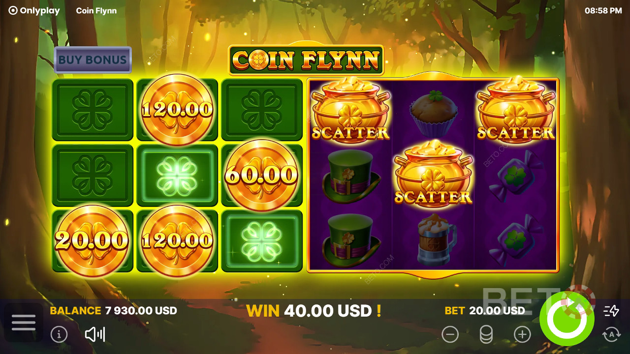 Обзор Coin Flynn от BETO Slots