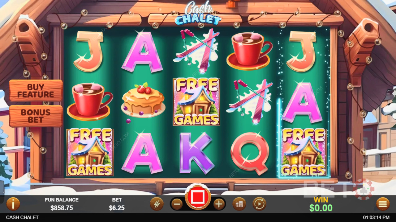 Обзор Cash Chalet от BETO Slots