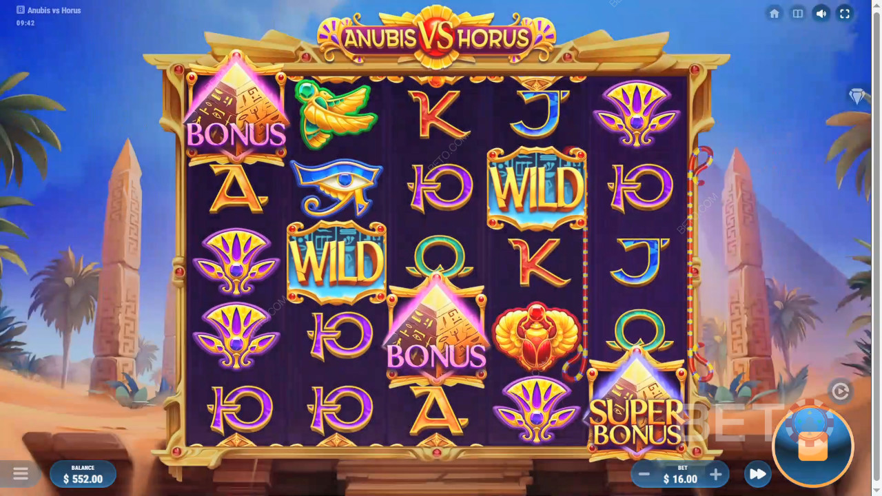 Anubis vs Horus Играть Бесплатно