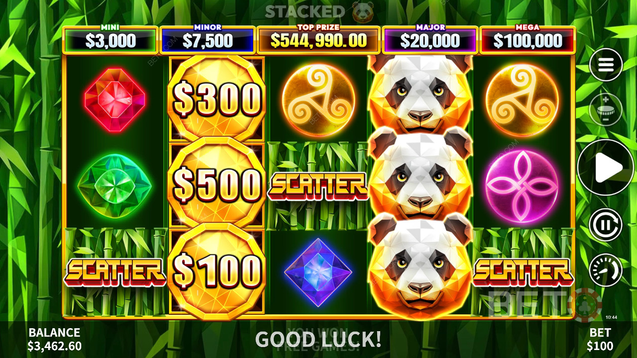 Обзор Panda Hold & Spin от BETO Slots