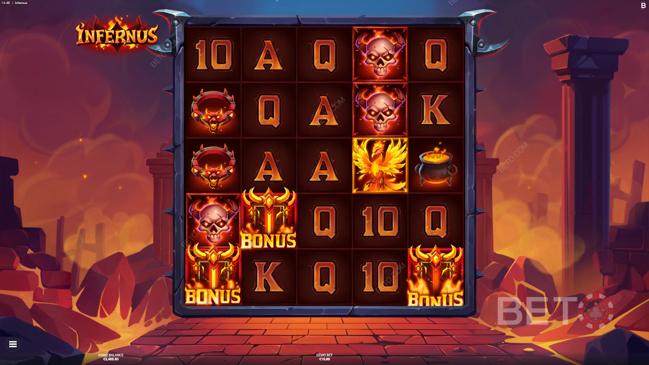 Обзор Infernus от BETO Slots