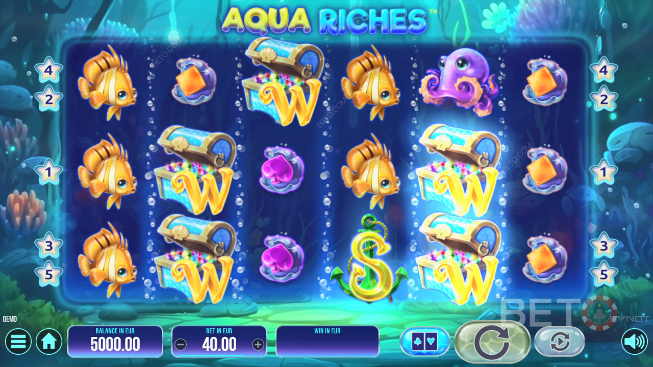 Aqua Riches Играть Бесплатно
