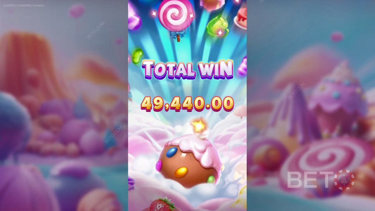 Выиграйте 25 000x Вашу ставку в онлайн слоте Pop Pop Candy 1000!