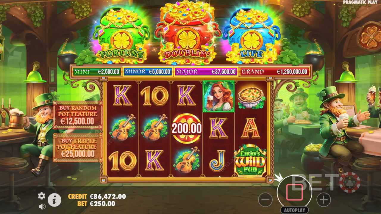 Lucky’s Wild Pub Играть Бесплатно