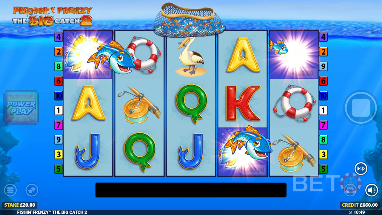 Выиграйте 5 000x вашу ставку в онлайн слоте Fishin Frenzy The Big Catch 2!