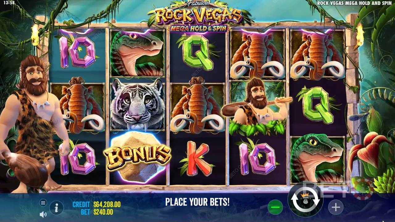 Геймплей онлайн слота Rock Vegas - начните играть в эту игру уже сегодня