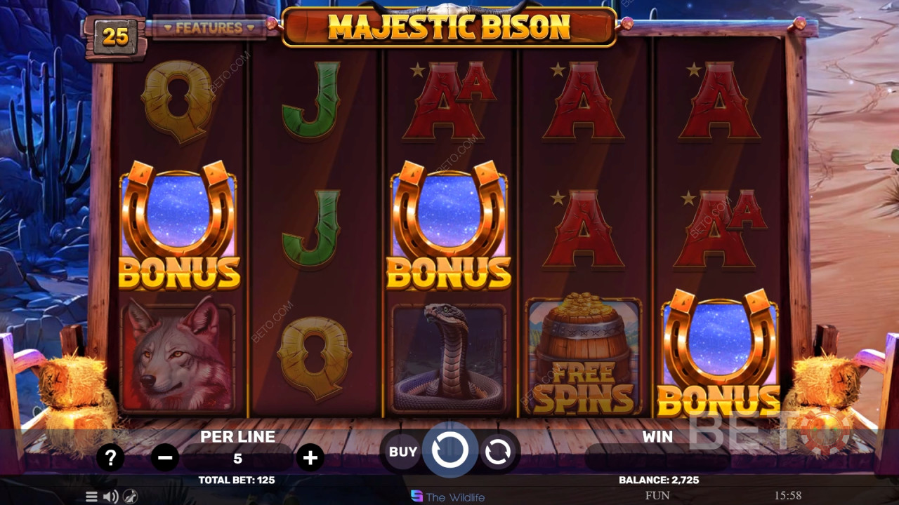 Majestic Bison Играть Бесплатно