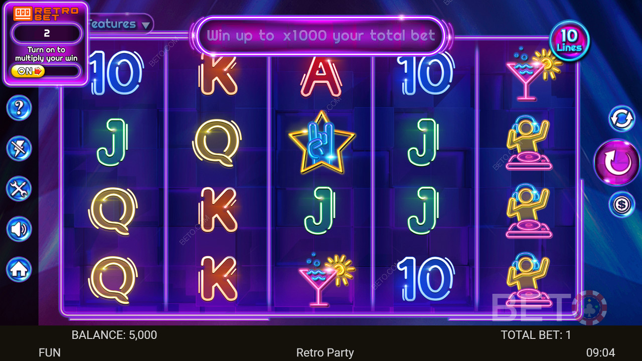 Retro Party Играть Бесплатно