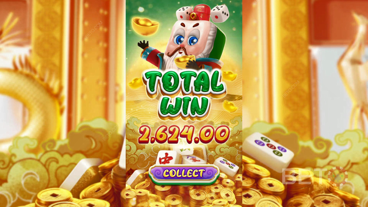 Выиграйте 8 000x вашу ставку в слоте Mahjong Riches!