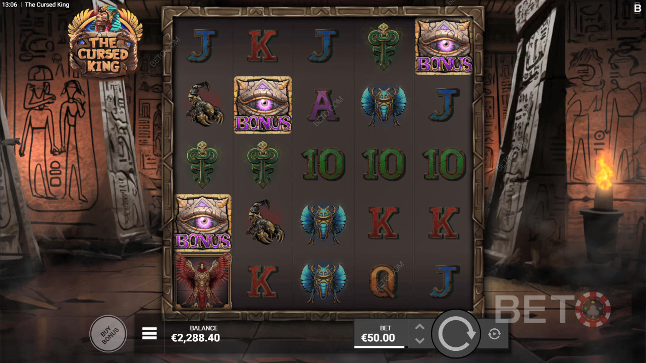 The Cursed King Review by BETO Slots