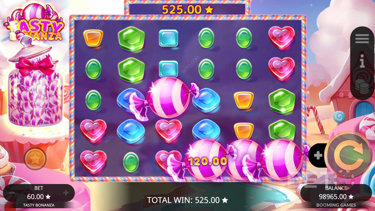 Обзор Tasty Bonanza от BETO Slots