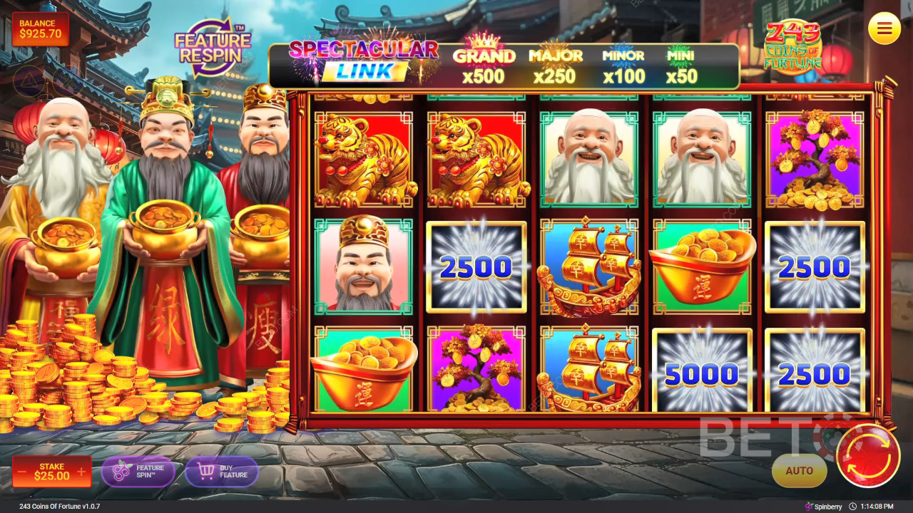 243 Coins of Fortune Играть Бесплатно