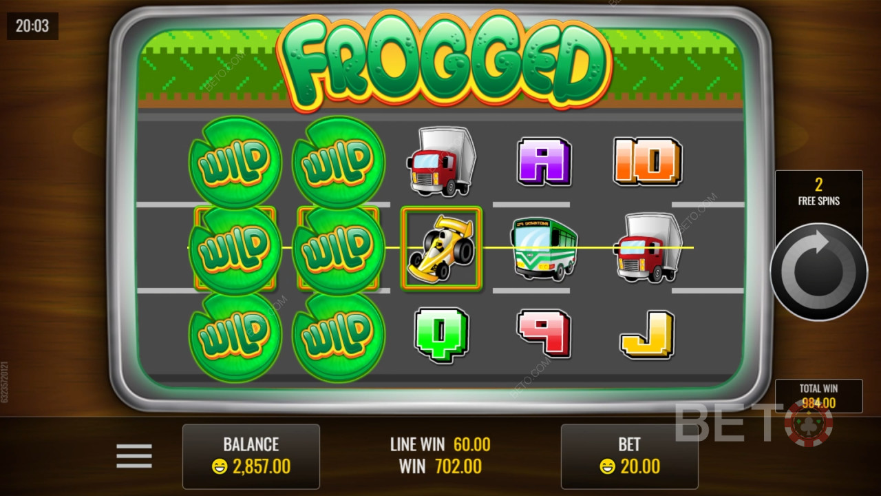 Frogged Review by BETO Slots