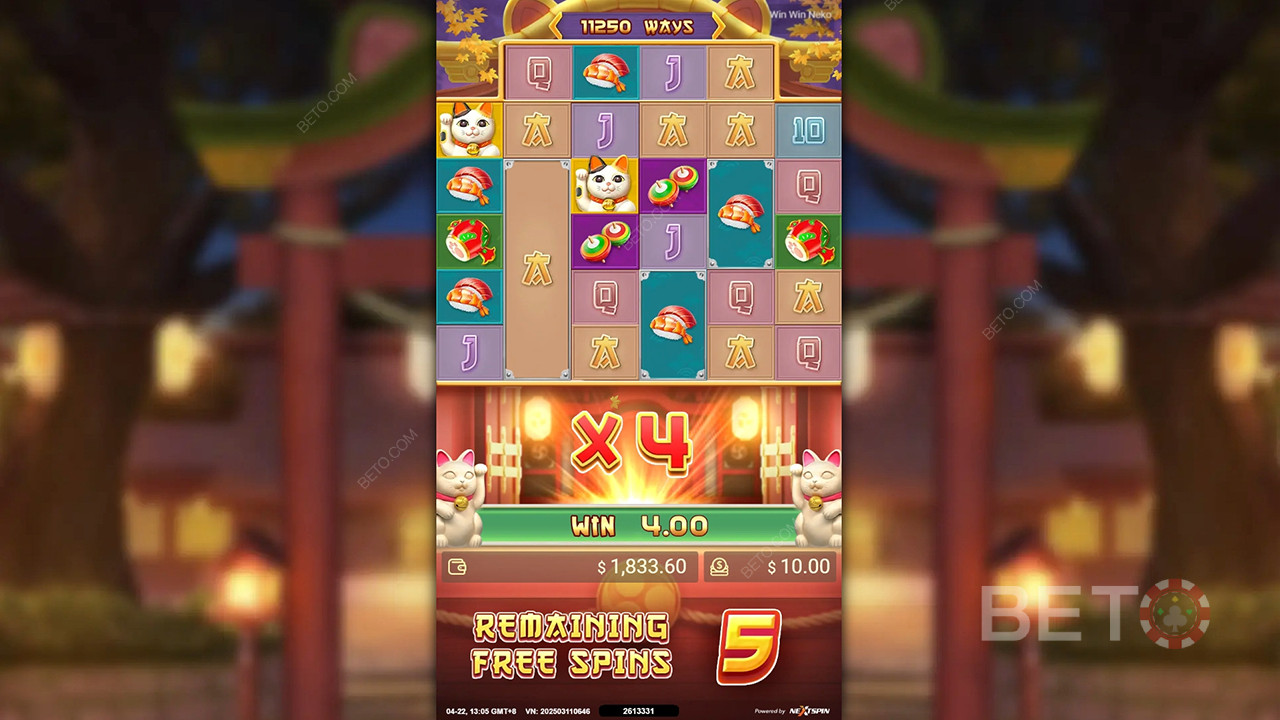 Как играть в Win Win Neko от Nextspin