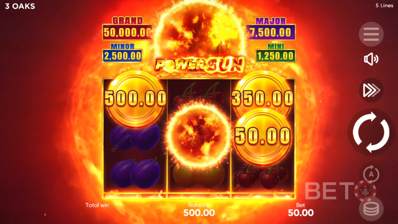 Power Sun Review by BETO Slots