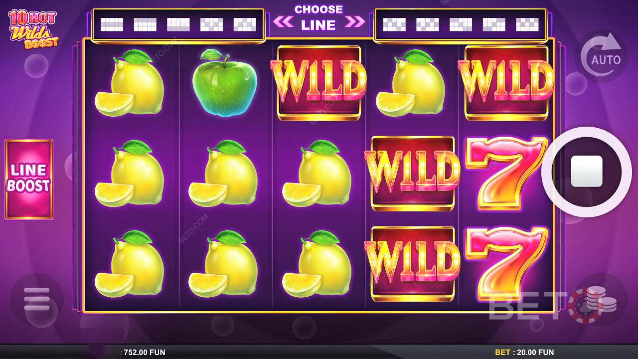 10 Hot Wilds Boost Играть Бесплатно