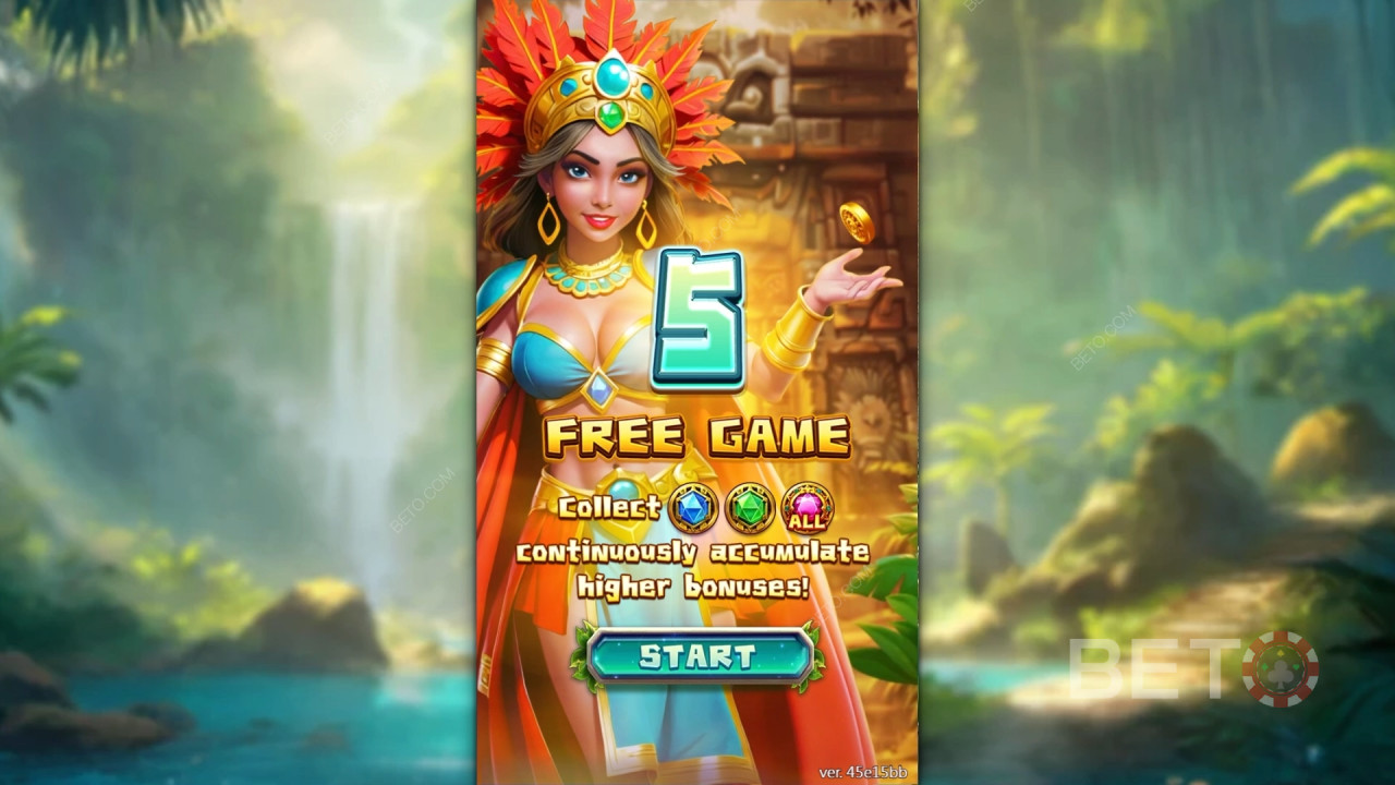 Бонусные функции в Queen of Inca от Fa Chai Gaming