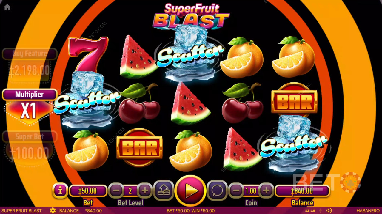 Обзор Super Fruit Blast от BETO Slots