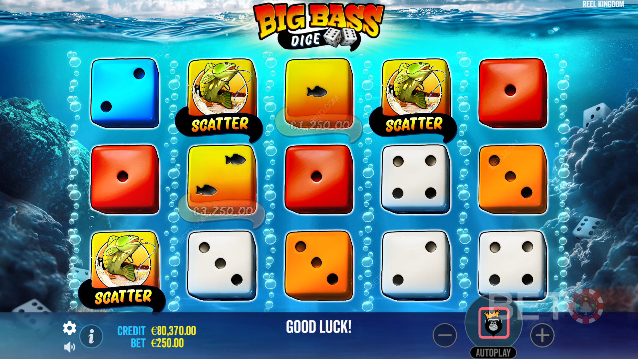 Обзор Big Bass Dice от BETO Slots