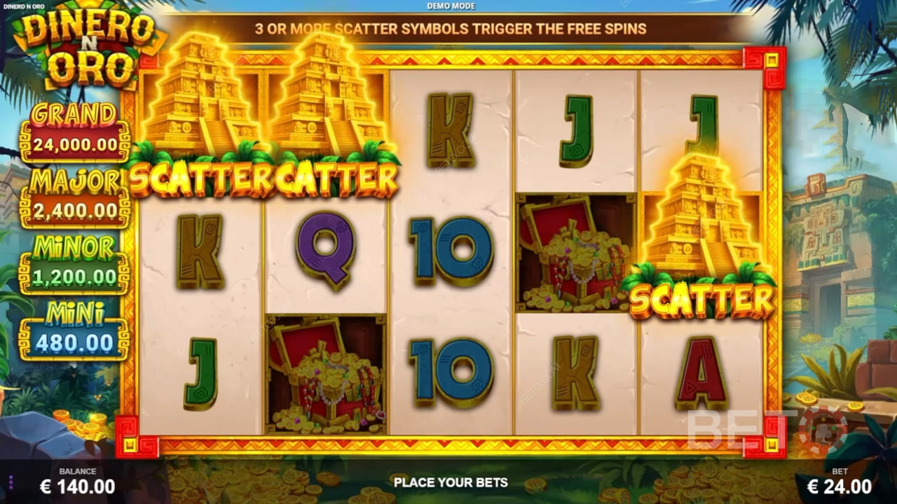 Обзор Dinero N Oro от BETO Slots