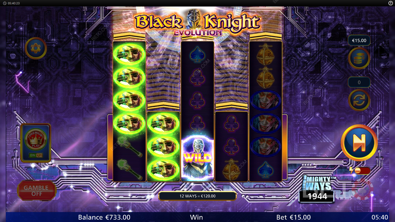 Black Knight Evolution Играть Бесплатно
