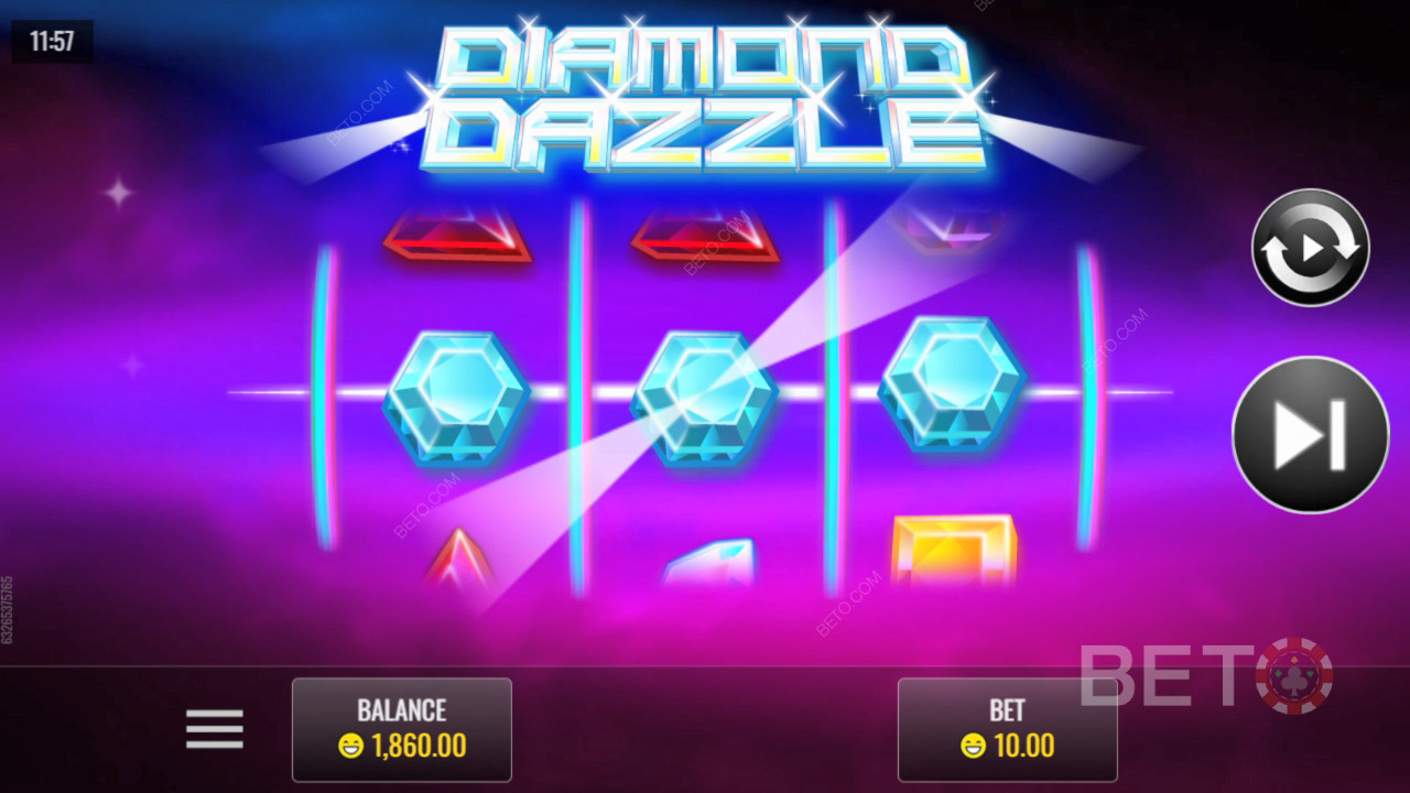 Обзор Diamond Dazzle от BETO Slots
