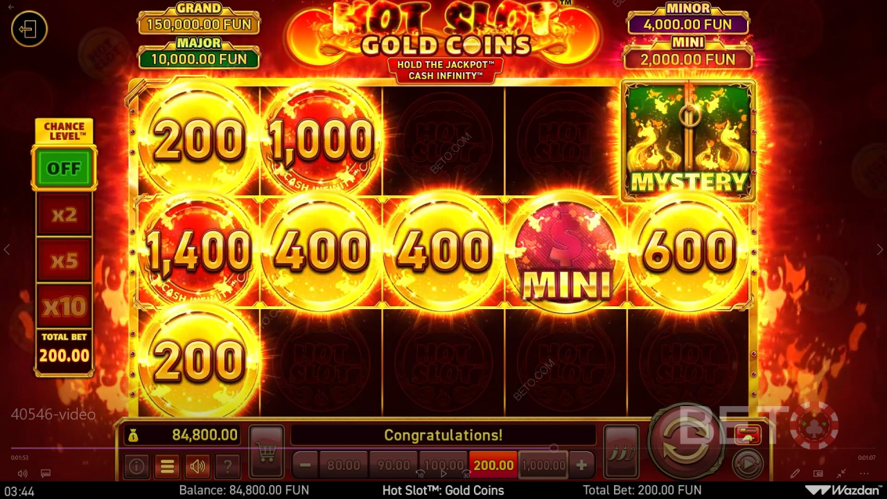 Hot Slot: Gold Coins Играть Бесплатно