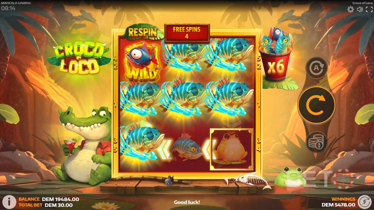 Croco el Loco Играть Бесплатно